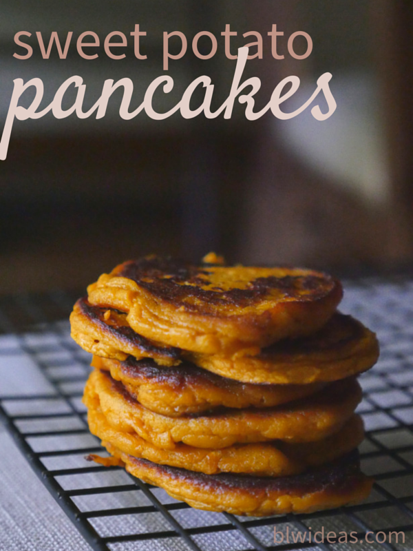 Easy Sweet Potato Pancakes Bethany King